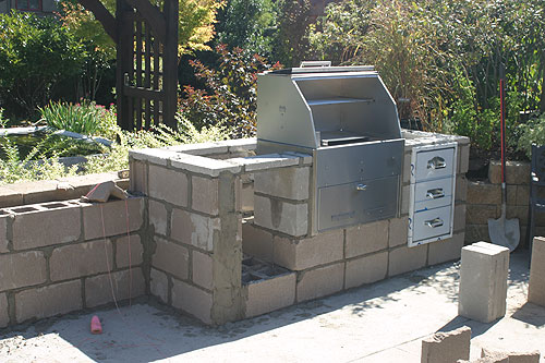 20 Stylish Cinder Block Outdoor Kitchen - Home, Family, Style and Art Ideas